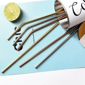 Stainless steel straw