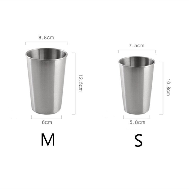 Ins Nordic Stainless Steel Anti-drop Cold Drink Cup