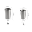 Ins Nordic Stainless Steel Anti-drop Cold Drink Cup