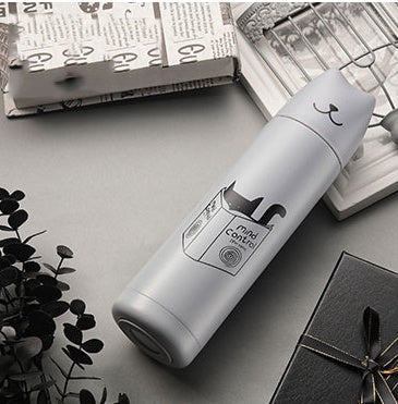 Cartoon cute 304 stainless steel mug with 500ml couple drinking cup