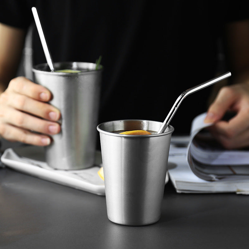 Ins Nordic Stainless Steel Anti-drop Cold Drink Cup