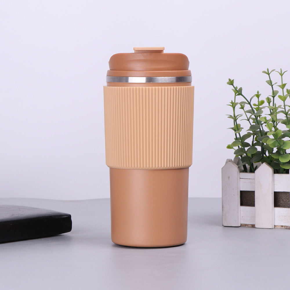 New Stainless Steel Silicone Coffee Cup