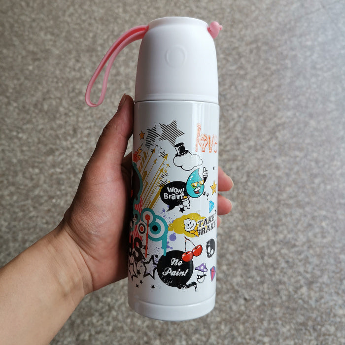 Cute stainless steel mug