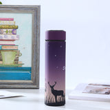 Stainless steel vacuum flask straight body
