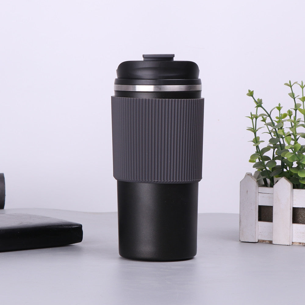 New Stainless Steel Silicone Coffee Cup