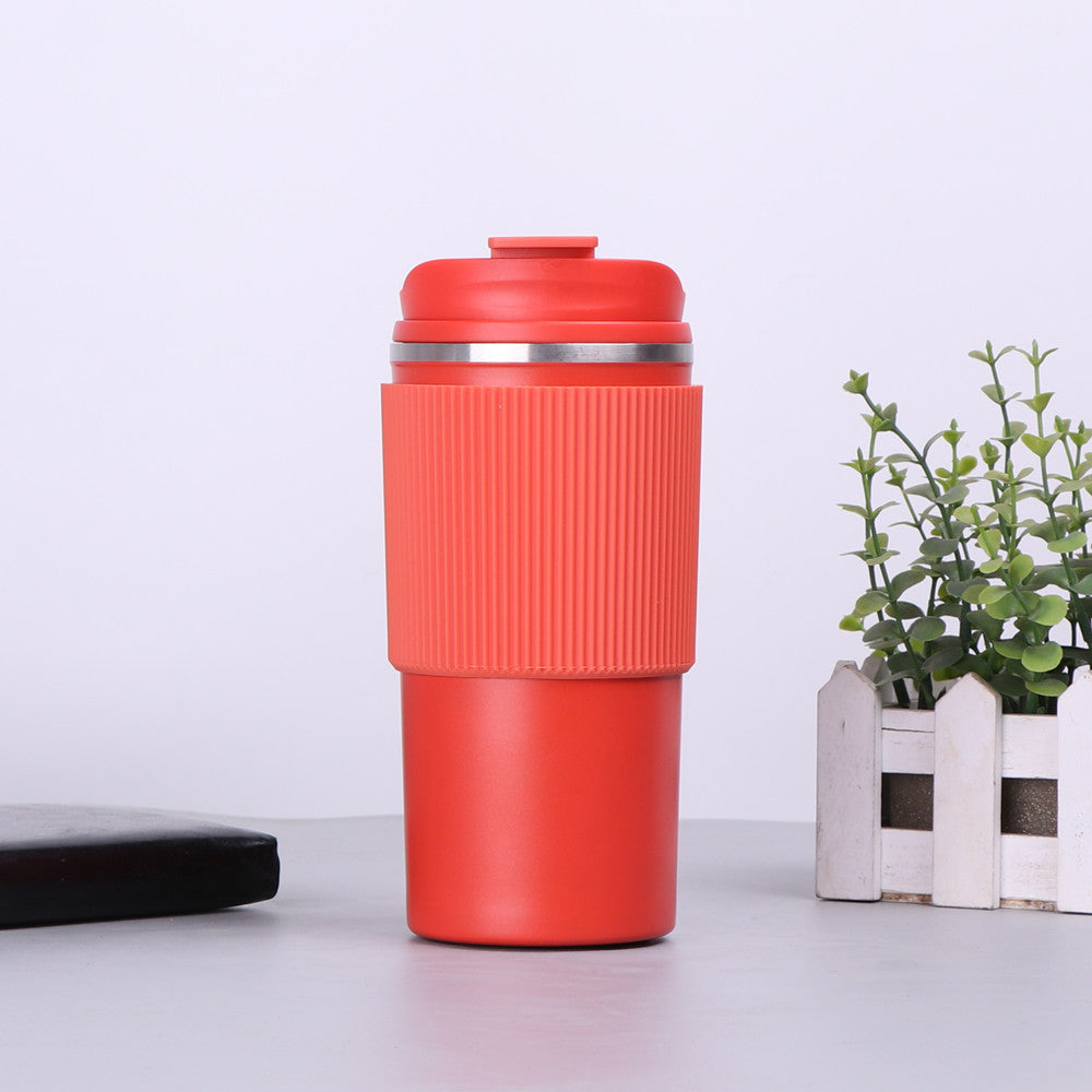 New Stainless Steel Silicone Coffee Cup
