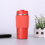 New Stainless Steel Silicone Coffee Cup