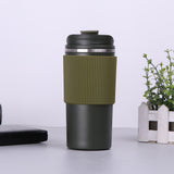 New Stainless Steel Silicone Coffee Cup