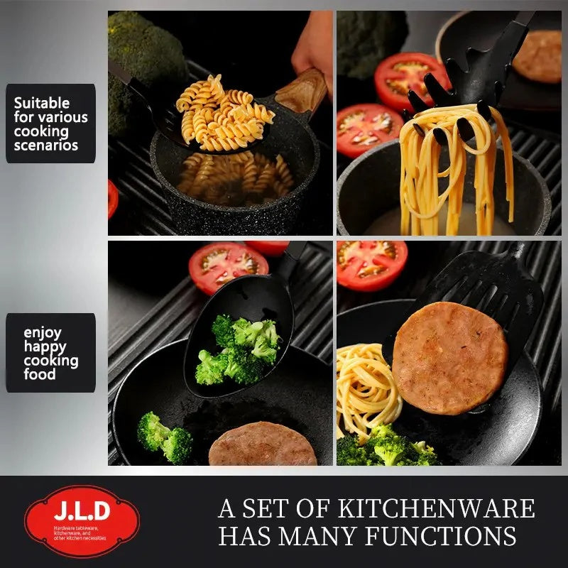 Cooking Utensil Set Premium 5 Piece Kitchen Utensil Set -